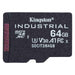 Kingston Technology Industrial 64 GB MicroSDXC UHS-I Classe 10 (Kingston Industrial - flashhukommelses)