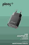 caricabatterie 10w  usb nero