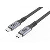 Microconnect USB3.2CC5 cavo USB USB 3.2 Gen 2 [3.1 Gen 2] 5 m USB C Nero (Premium USB-C to USB-C cable - 5m 20Gbps, 100W, 4K60Hz - USB3.2CC5, 5 m, USB C, USB C, USB 3.2 Gen 2 [3.1 Gen 2], Black - War