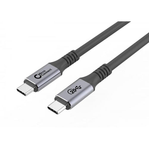 Microconnect USB3.2CC5 cavo USB USB 3.2 Gen 2 [3.1 Gen 2] 5 m USB C Nero (Premium USB-C to USB-C cable - 5m 20Gbps, 100W, 4K60Hz - USB3.2CC5, 5 m, USB C, USB C, USB 3.2 Gen 2 [3.1 Gen 2], Black - War