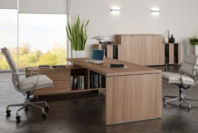 Mobile da ufficio a giorno con piani regolabili cm. 82,8x43x119,8h