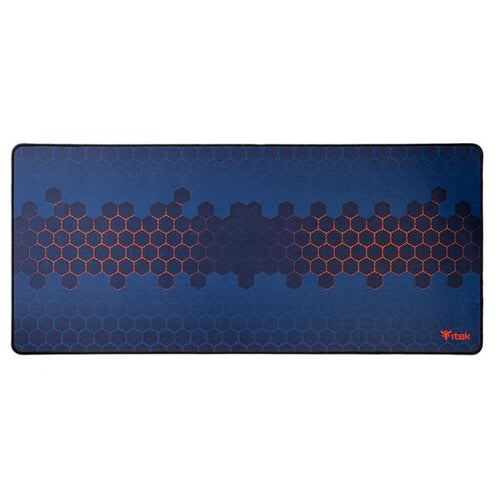 Tappetino Gaming Mouse Pad E1 XXL - Materiale Premium, Antiscivolo, Massima Precisione - Taglia L 900x400x3mm - Nero/Rosso