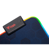 Gaming Mouse Pad RGB E1 - Materiale Premium- Antiscivolo- Massima Precisione- RGB con 12 modalità- 350x250x3mm