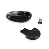Mouse Equip Comfort - 3 pulsanti - Rosso - Wireless 1200DPI