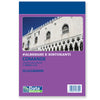Blocco Comande 25X2 Copie Autor. Dim. 10,5X7,4Cm Du161860000