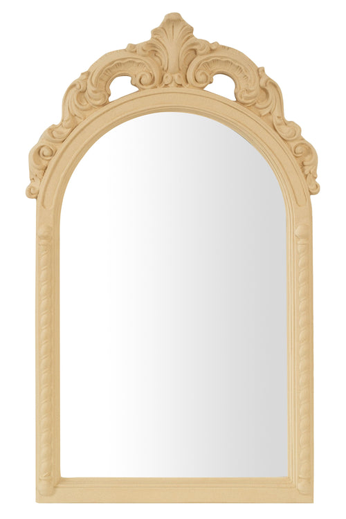 Biscottini Biscottini Specchiera da Parete Legno Grezzo Made Italy 52x5x86 Arredo Casa