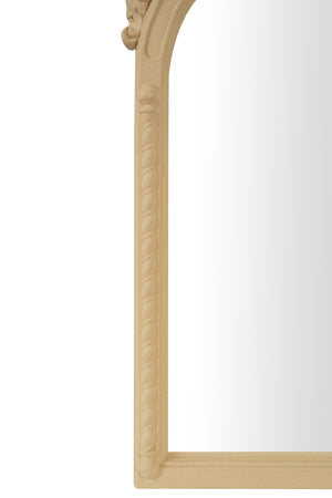 Biscottini SPECCHIERA DA PARETE IN LEGNO FINITURA GREZZA MADE IN ITALY Specchio realizzata