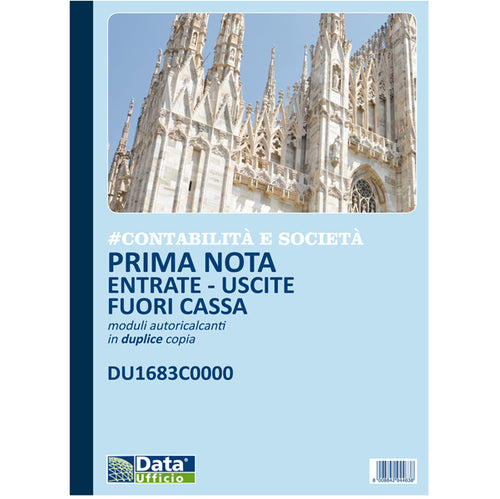 Blocco Entrate/Uscite Extra Cassa 50X2 Copie Autoricalcante Du1683C0000