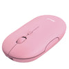 Mouse Ultrasottile Wireless Ricaricabile Puck Rosa Trust
