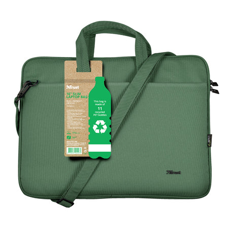Borsa Ecocompatibile Per Notebook Da 16'' Bologna - Verde Salvia Trust