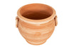Biscottini Vaso caspò in Terracotta 100% Made in Italy interamente Lavorata a Mano orcio