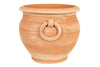 Biscottini Vaso caspò in Terracotta 100% Made in Italy interamente Lavorata a Mano orcio