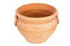 Biscottini Vaso Biscottini Caspò Orcio Conca Terracotta Toscana D44xH33 Antigelo Resistente