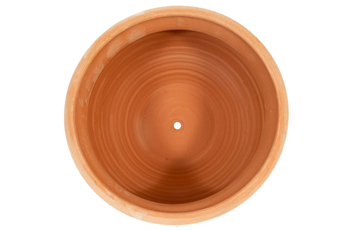 Biscottini Vaso Biscottini Caspò Orcio Conca Terracotta Toscana D44xH33 Antigelo Resistente