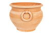 Biscottini Vaso caspò in Terracotta 100% Made in Italy interamente Lavorata a Mano