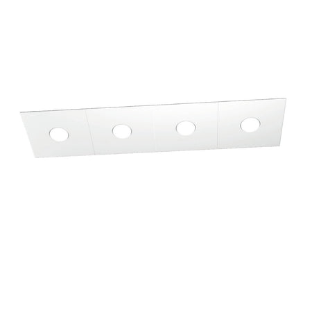 Plafoniera moderna Top Light ECCENTRIC 1156 4L GX53 LED metallo lampada parete soffitto