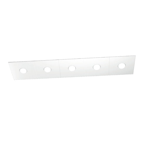 Plafoniera moderna Top Light ECCENTRIC 1156 5L GX53 LED metallo lampada parete soffitto