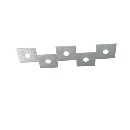 Plafoniera moderna Top Light ECCENTRIC 1156 5L GX53 LED metallo lampada parete soffitto