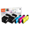 Peach PI300-978 cartuccia d'inchiostro 5 pz Compatibile Nero, Ciano, Magenta, Giallo (Peach PI300-978 bl?kpatron 5 stk Kompa)