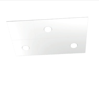Plafoniera moderna Top Light ECCENTRIC 1156 3L3D GX53 LED metallo lampada parete soffitto