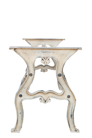 Biscottini Biscottini Base Tavolo in Ghisa Anticata Artigianale Robusta 149x58x70 Design