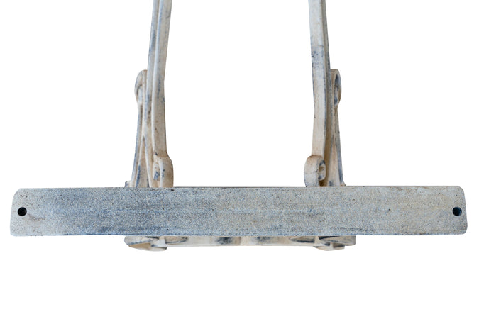 Biscottini Biscottini Base Tavolo in Ghisa Anticata Artigianale Robusta 149x58x70 Design