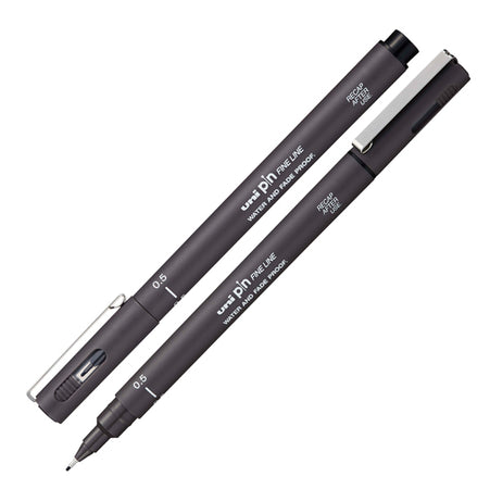Pin Fineliner Grigio Scuro Punta 0.5Mm Uni Mitsubishi