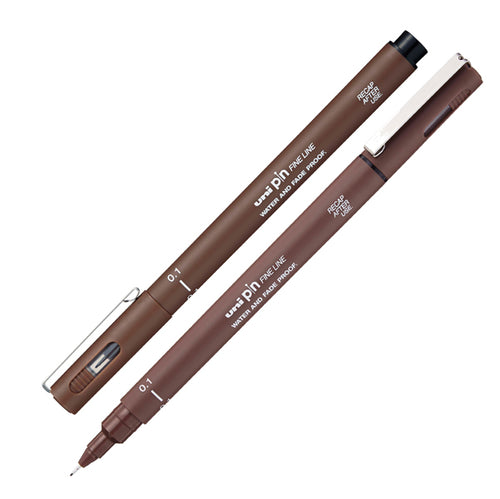 Pin Fineliner Seppia Punta 0.1Mm Uni Mitsubishi