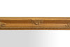 Biscottini Specchio Specchiera da parete e appendere verticale/orizzontale L62xPR4xH82 cm finitura foglia oro anticato.