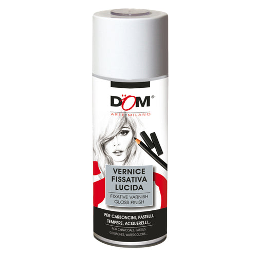 Vernice Fissativa Lucida 400Ml Dom