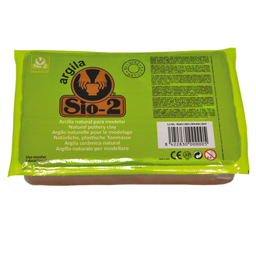 Argilla Rosso Panetto 1,5Kg Cwr