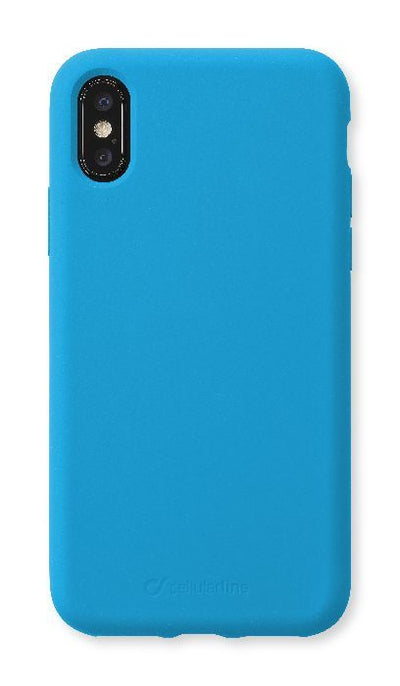 cover soft touch iphone xr metal blu