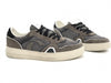 CRIME LONDON Sneakers uomo low top off court grigie