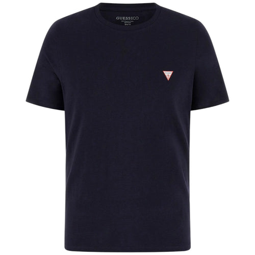Guess t-shirt blu logo piccolo M2YI36 I3Z14 G7V2 T-shirt Guess