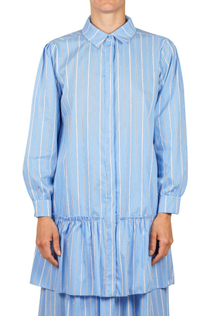 LA FEMME BLANCHE La Femme Blanche - Abito - 451497 - Bianco/Azzurro da donna