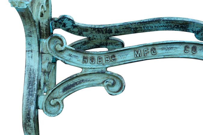 Biscottini Biscottini Base Tavolo Ghisa Finitura Anticata Robusta 148x57x71 Artigianale