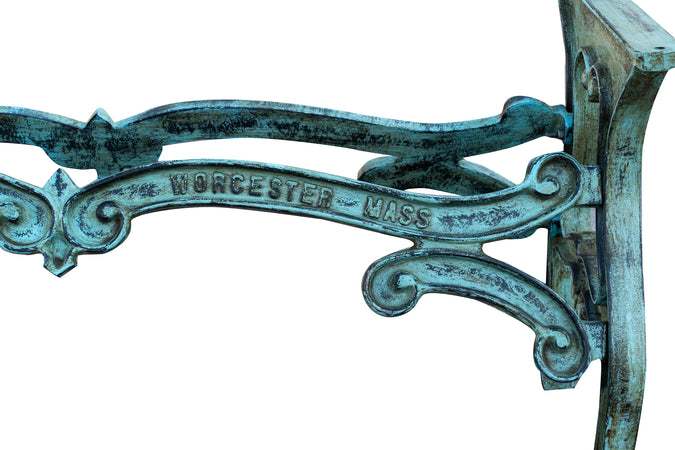 Biscottini Biscottini Base Tavolo Ghisa Finitura Anticata Robusta 148x57x71 Artigianale