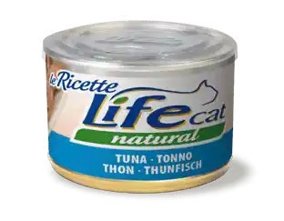 Life Cat Natural Le Ricette Scatoletta Tonno per Gatti 150gr