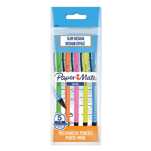 Busta 5 Portamine Usa E Getta Artio 0.7Mm Hb Papermate