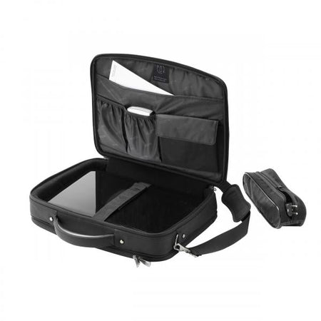 DICOTA Eco Multi PLUS 39,6 cm [15.6] Valigetta ventiquattrore Nero (Eco Multi Plus 14-15.6)