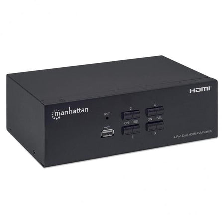 Switch KVM HDMI 4 porte Doppio monitor