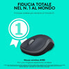 LOGITECH M185 - MOUSE WIRELESS GREY (910-002235)