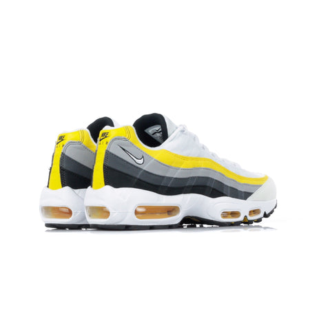 Nike Scarpa Bassa Uomo Air Max 95 White/white/amarillo/dark Grey da uomo