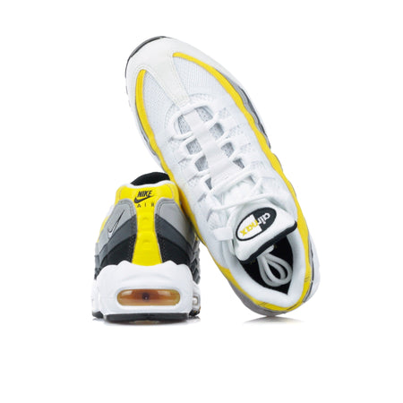 Nike Scarpa Bassa Uomo Air Max 95 White/white/amarillo/dark Grey da uomo