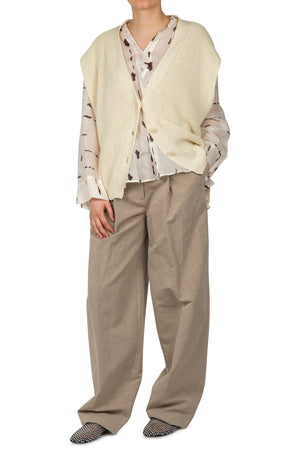 LA FEMME BLANCHE La Femme Blanche - Gilet - 451435 - Vaniglia da donna