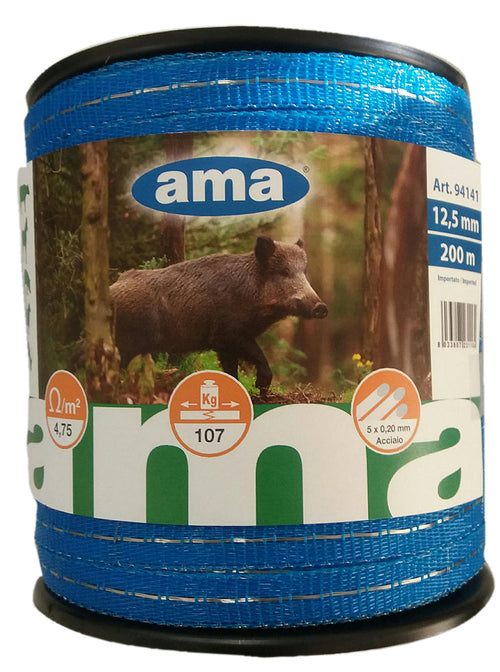 Banda elettrificata per cinghiali Premium line 200m 5 conduttori