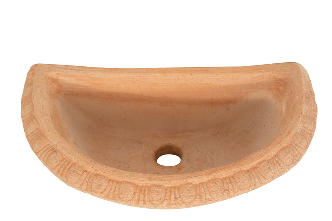 Biscottini Vasca Contenitore Biscottini Terracotta Galestro Toscana Artigianale 40x23x17