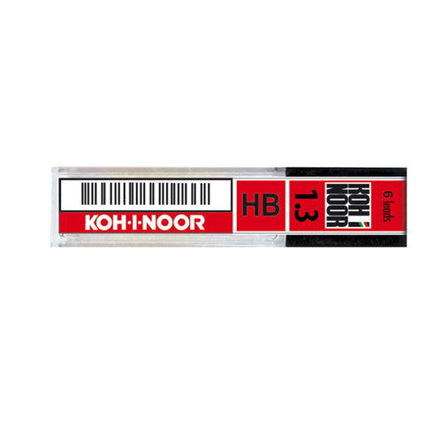 Astuccio 6 Min Di Ricambio 1.3Mm Per Portamine Dh1500 Koh-I-Noor