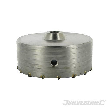 Fresa carotatrice a tazza per muri in TCT e acciaio robusto Silverline 595769 silverline