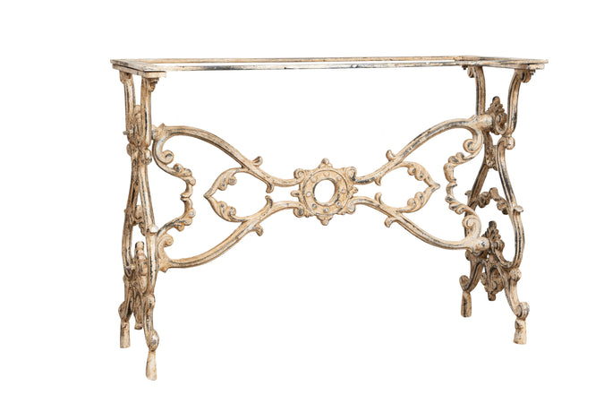 Biscottini Biscottini Base Tavolo in Ghisa Anticata 100x43x72 Stabile Robusta Lavoro